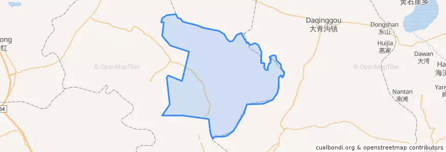 Mapa de ubicacion de 大库联乡.