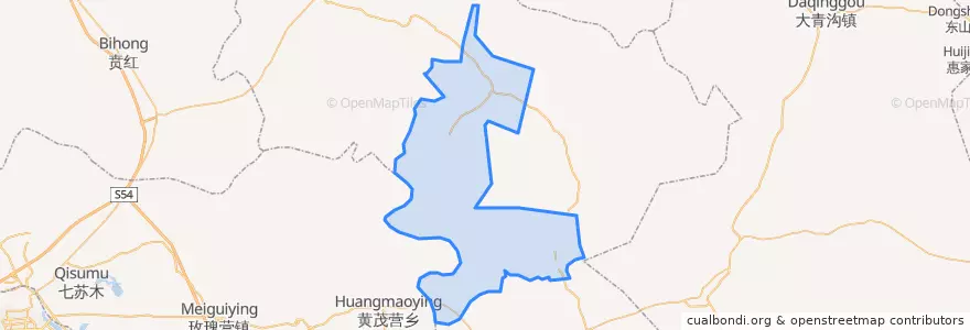 Mapa de ubicacion de Угуцюань.