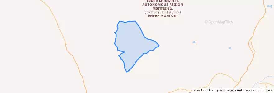 Mapa de ubicacion de 赛罕乌力吉苏木.