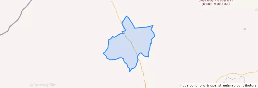 Mapa de ubicacion de 赛汉塔拉镇.