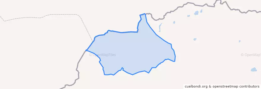 Mapa de ubicacion de 萨麦苏木.
