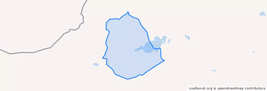 Mapa de ubicacion de Улиясытай.