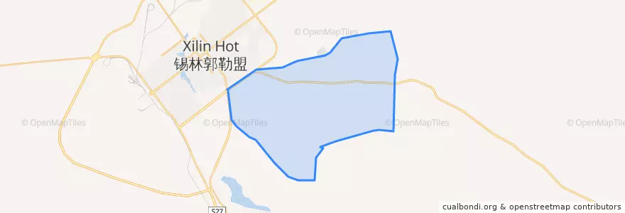 Mapa de ubicacion de 南郊街道办.