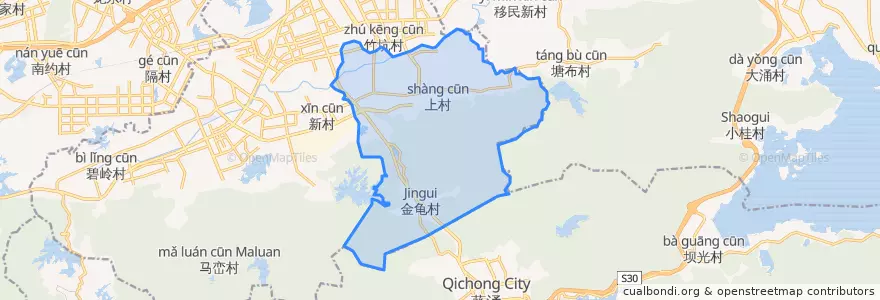 Mapa de ubicacion de 石井街道.