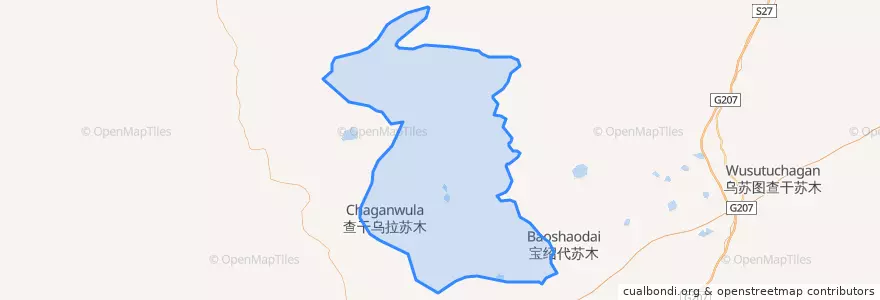 Mapa de ubicacion de Ихэньаоэрсуму.