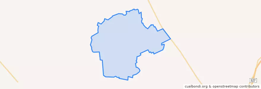Mapa de ubicacion de 万寿滩良种场.