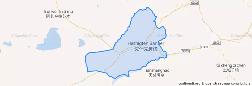 Mapa de ubicacion de Цзинпэн.
