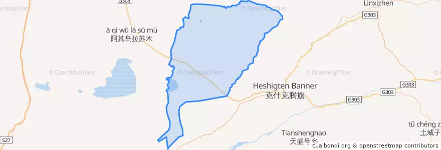 Mapa de ubicacion de 达来诺日镇.