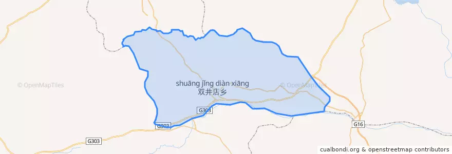 Mapa de ubicacion de 新城子镇.