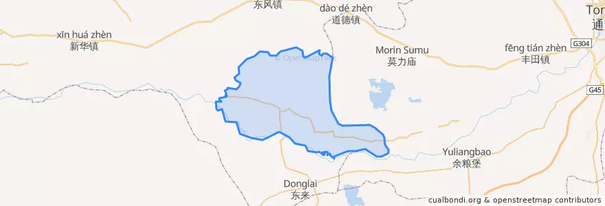 Mapa de ubicacion de 吉日嘎郎吐镇.
