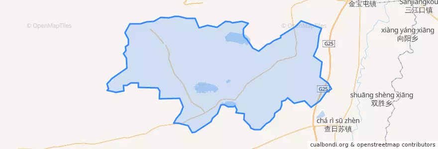 Mapa de ubicacion de 海鲁吐镇.