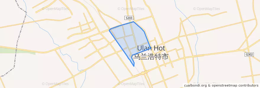Mapa de ubicacion de 兴安办.