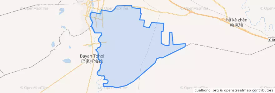 Mapa de ubicacion de Фэньдоу.
