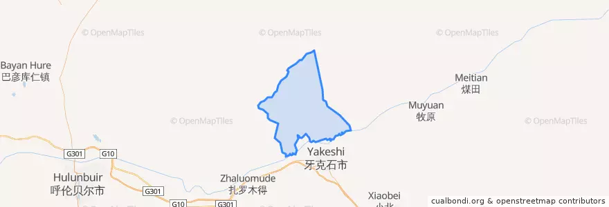 Mapa de ubicacion de 莫拐农场.