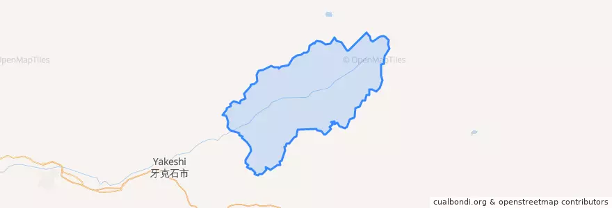 Mapa de ubicacion de 乌尔其汉镇.