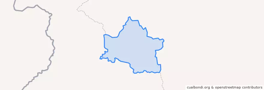 Mapa de ubicacion de 满归镇.