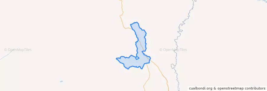 Mapa de ubicacion de 大杨树镇.