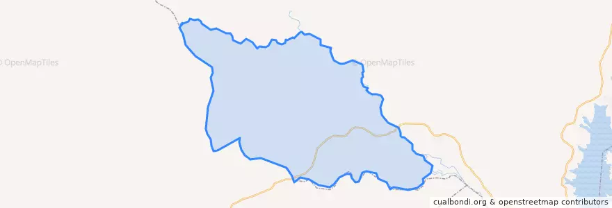 Mapa de ubicacion de Баошань.