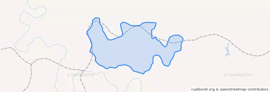 Mapa de ubicacion de Jianhe.