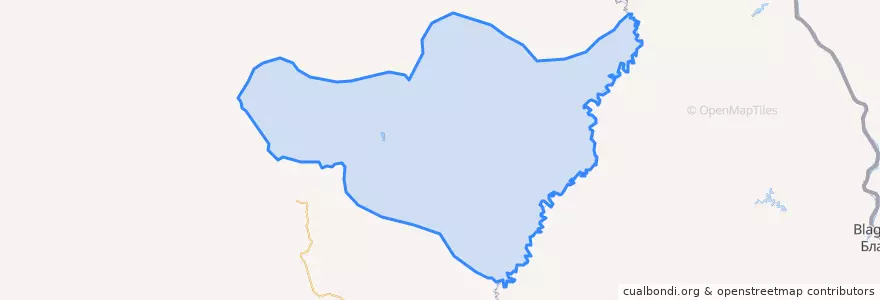 Mapa de ubicacion de 小扬气镇.