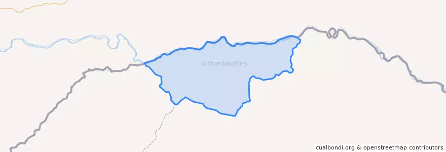 Mapa de ubicacion de 漠河乡.