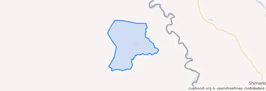 Mapa de ubicacion de Шибачжань.