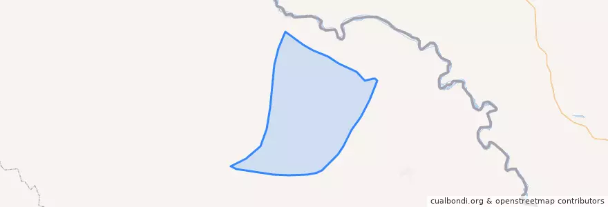Mapa de ubicacion de Валагань.