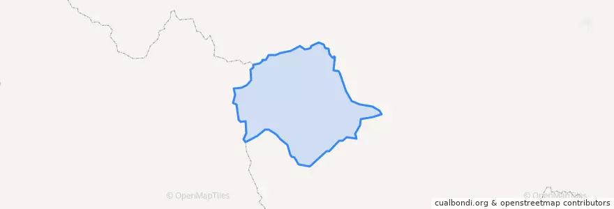 Mapa de ubicacion de 呼中镇.