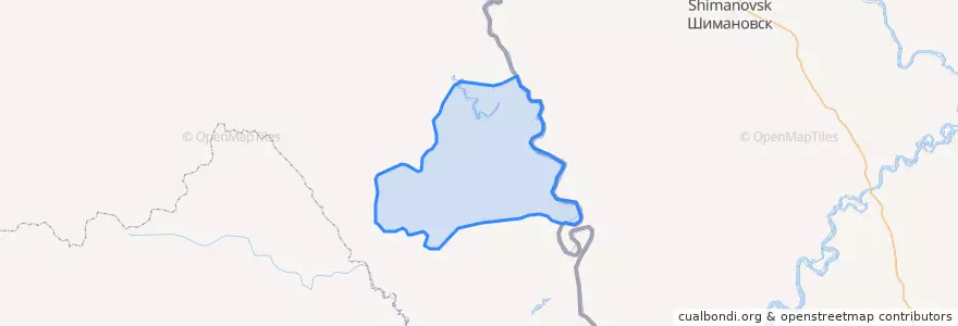 Mapa de ubicacion de 呼玛镇.