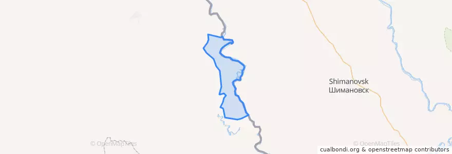 Mapa de ubicacion de 金山乡.