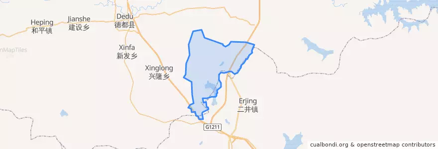 Mapa de ubicacion de 凤凰山监狱.