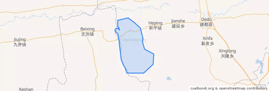 Mapa de ubicacion de Тайпин.
