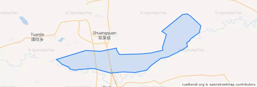 Mapa de ubicacion de 永丰监狱.