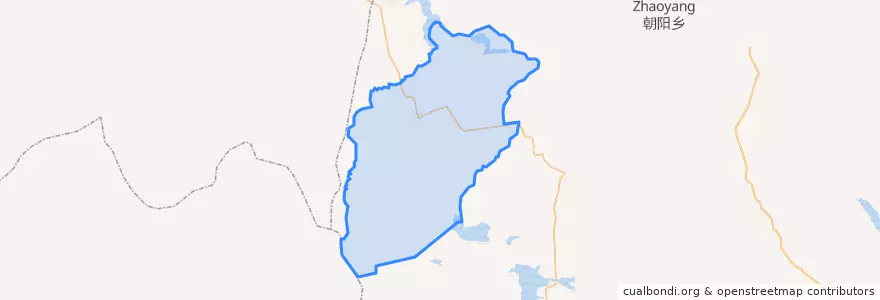 Mapa de ubicacion de 格球山农场.