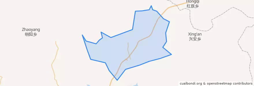 Mapa de ubicacion de 龙门农场.