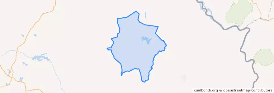Mapa de ubicacion de 克林乡.