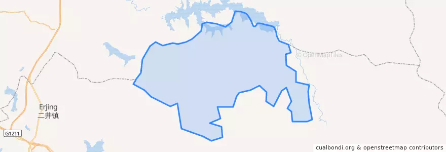 Mapa de ubicacion de 长水河农场.