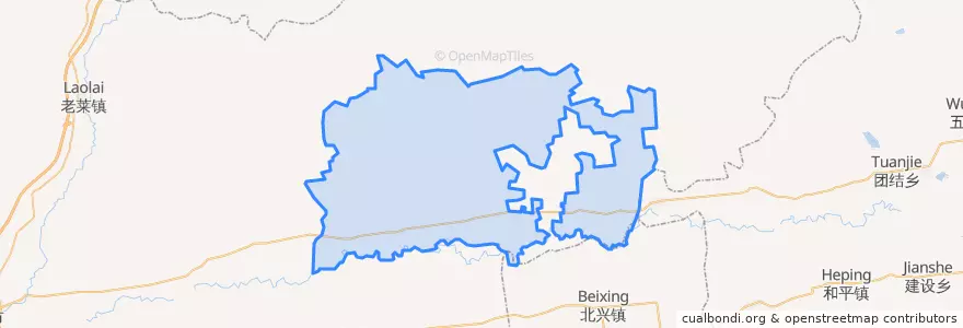 Mapa de ubicacion de Лунхэ.