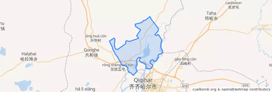 Mapa de ubicacion de Яэрсай.