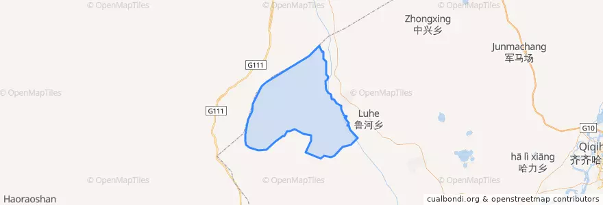 Mapa de ubicacion de Лунсин.