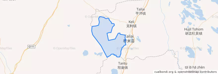 Mapa de ubicacion de 和平镇.