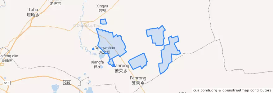 Mapa de ubicacion de Фаньжунчжунчучан.