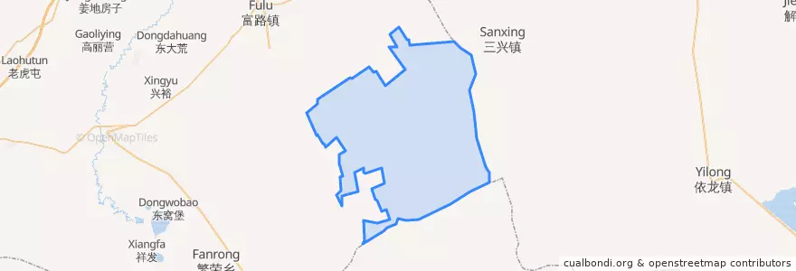 Mapa de ubicacion de 绍文乡.