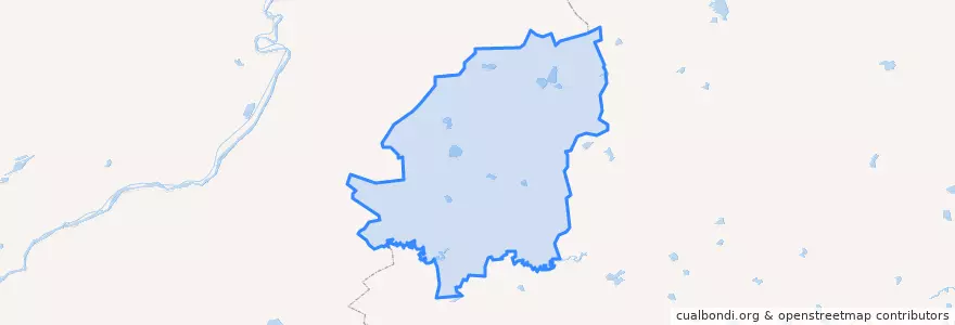 Mapa de ubicacion de Ust'-Tarkskij rajon.
