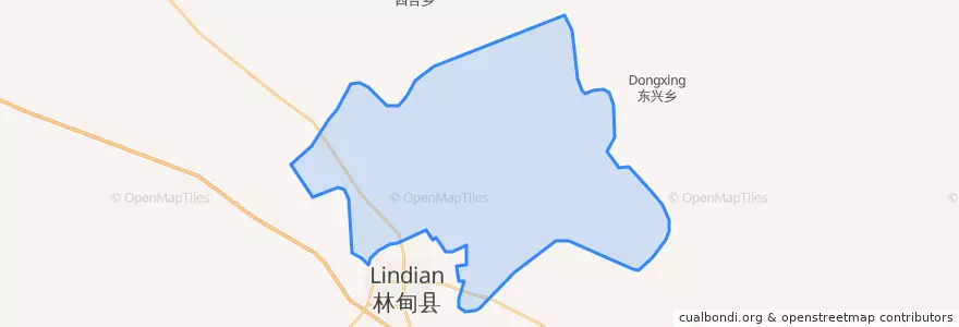 Mapa de ubicacion de 宏伟乡.