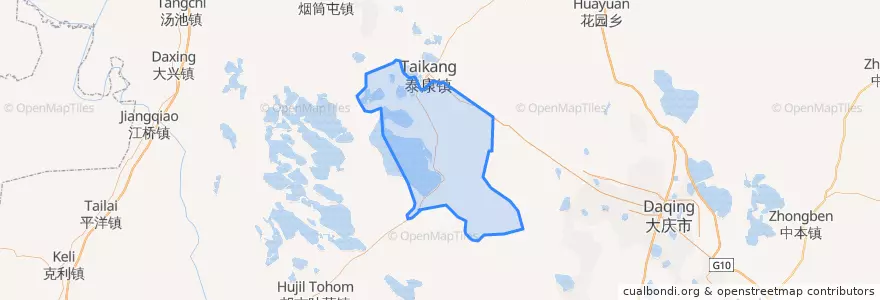 Mapa de ubicacion de Исинь.