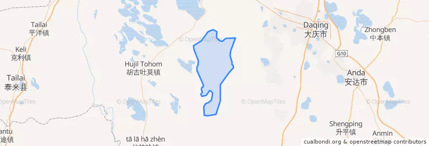 Mapa de ubicacion de 绿色草原牧场.