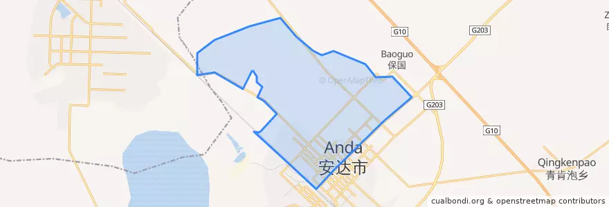 Mapa de ubicacion de 新兴街道办事处.