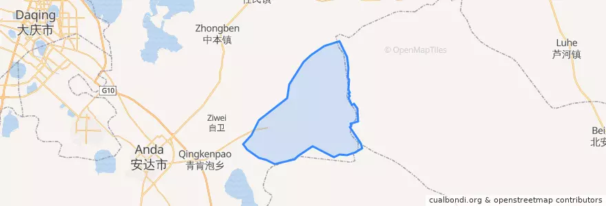 Mapa de ubicacion de Хошишань.