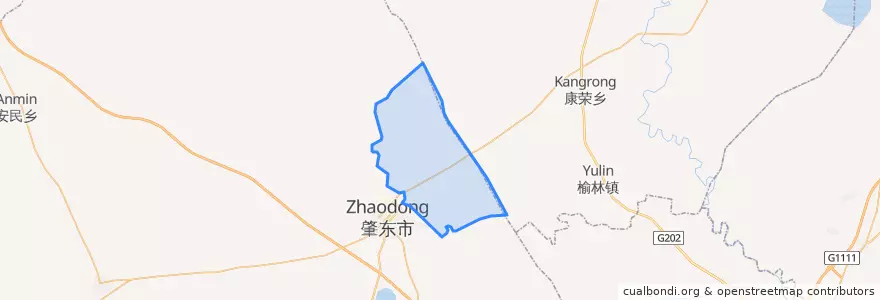 Mapa de ubicacion de 海城乡.